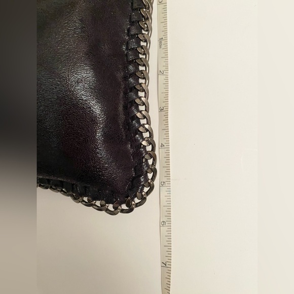 EUC! Black metallic suede-like wristlet - Picture 4 of 6